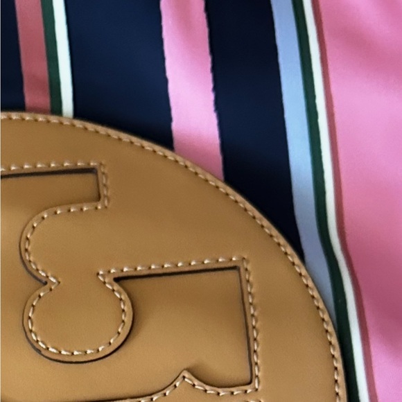 Tory Burch Ella Striped Tote - Picture 10 of 15